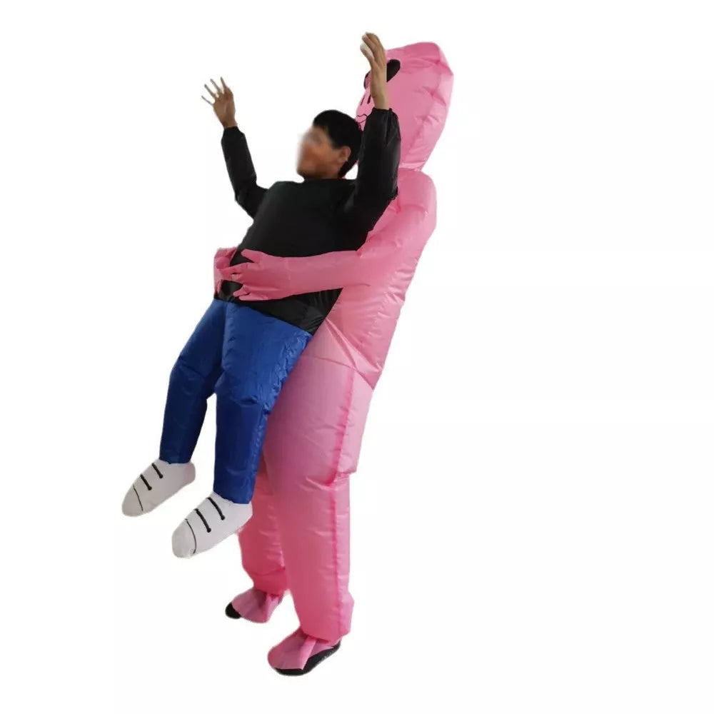 Trump Chair Inflatable Suit for cosplay and dress up, one size fits most adults