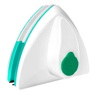 Premium magnetic window cleaning tool with automatic water discharge and double-layer wiper for spotless glass surfaces