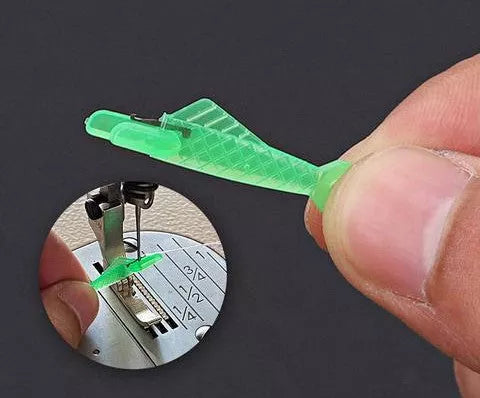 Small Fish Needle Threader for quick and easy sewing machine threading