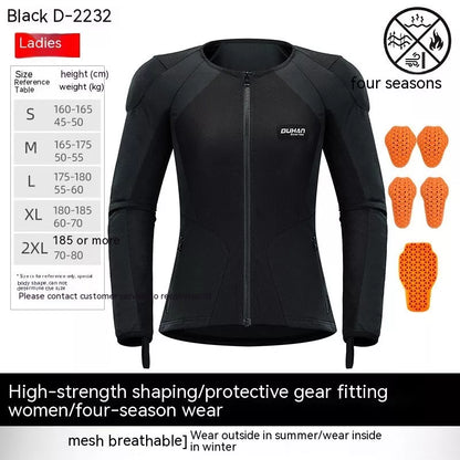 Tension Motorcycle Drop-resistant Protective Gear in various colors and sizes