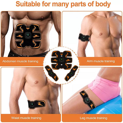 Smart Rechargeable Belly Patch for weight loss and abdominal muscle toning