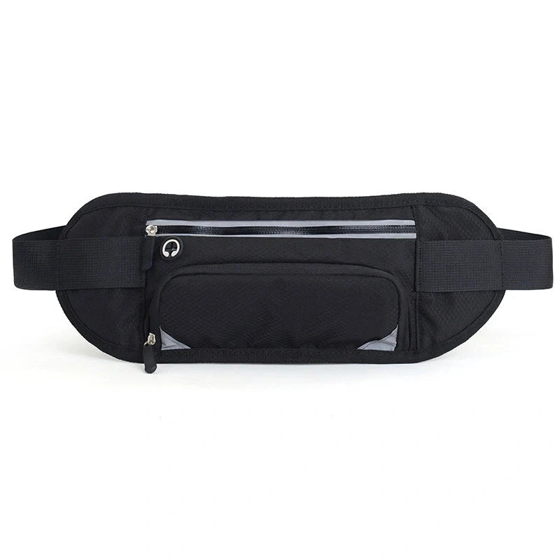 Multifunctional running waist bag sports belt with adjustable belt and water bottle pocket
