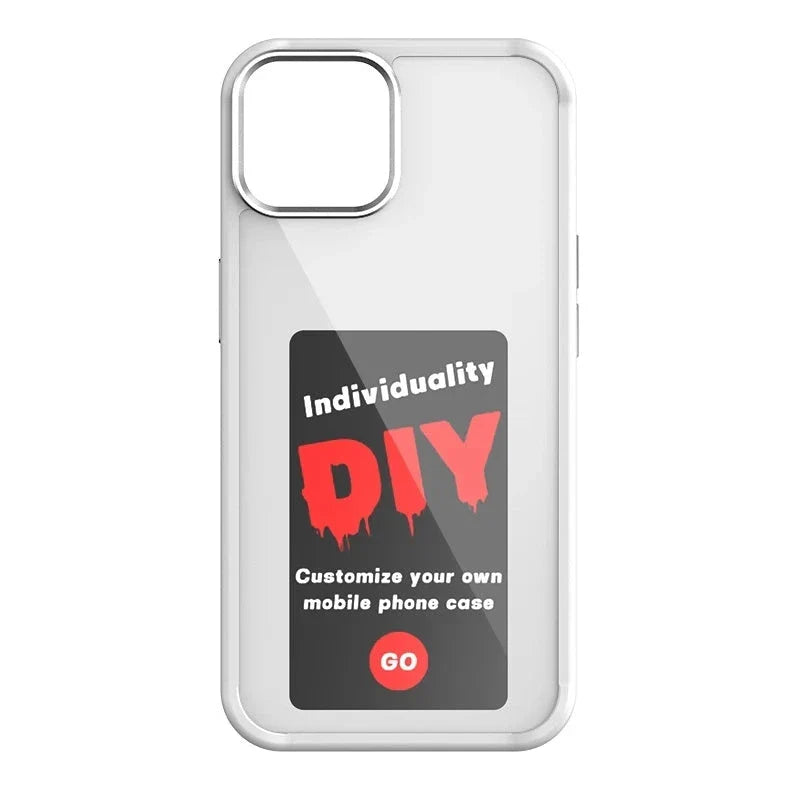 Personalized E-ink Phone Case with Vibrant Projection and Customizable Design