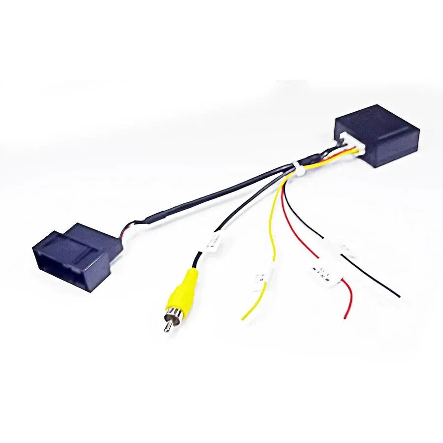Black car camera conversion box for MIB platform Volkswagen Skoda reverse camera installation