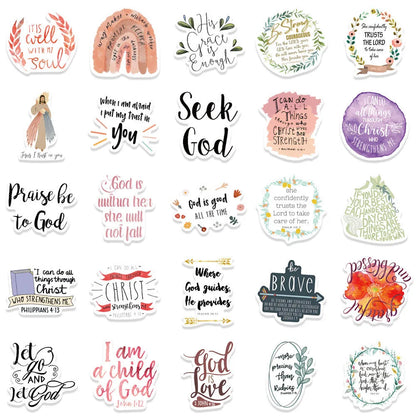 Set of 50 graffiti stickers with random patterns for laptop and notebook decoration