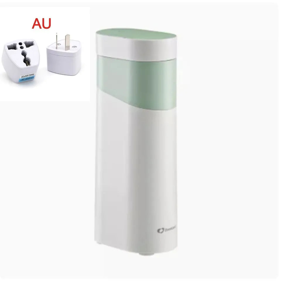 Black or green desktop instant water dispenser with 1600W power and under 1 litre tank capacity