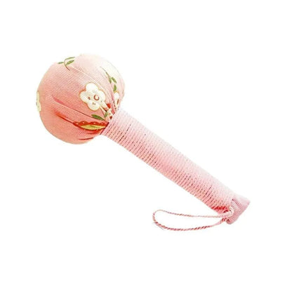 Argy wormwood massage hammer in green colour with 26cm handle for neck and shoulder massage