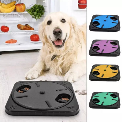 360 Rotating Cat Dog Scratch Board with Treats for Nail Trimming in multiple colors