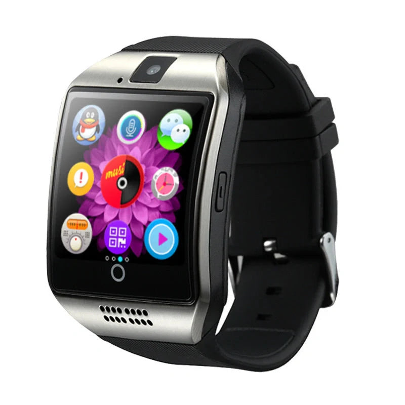 Bluetooth smart watch for men with touch screen and camera in multiple colors