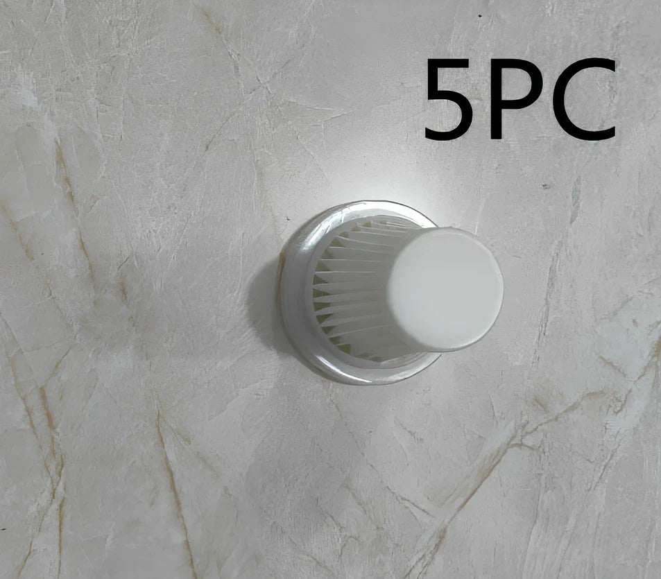 Wireless handheld car vacuum cleaner with multiple nozzle attachments for vehicle interior cleaning