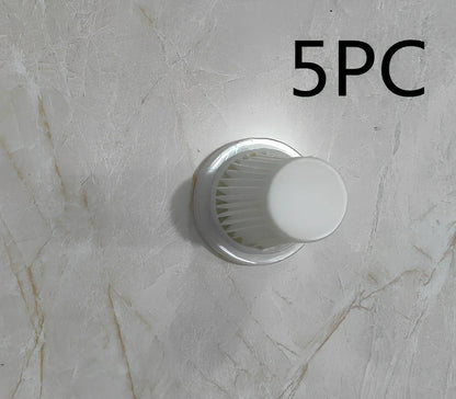 Wireless handheld car vacuum cleaner with multiple nozzle attachments for vehicle interior cleaning