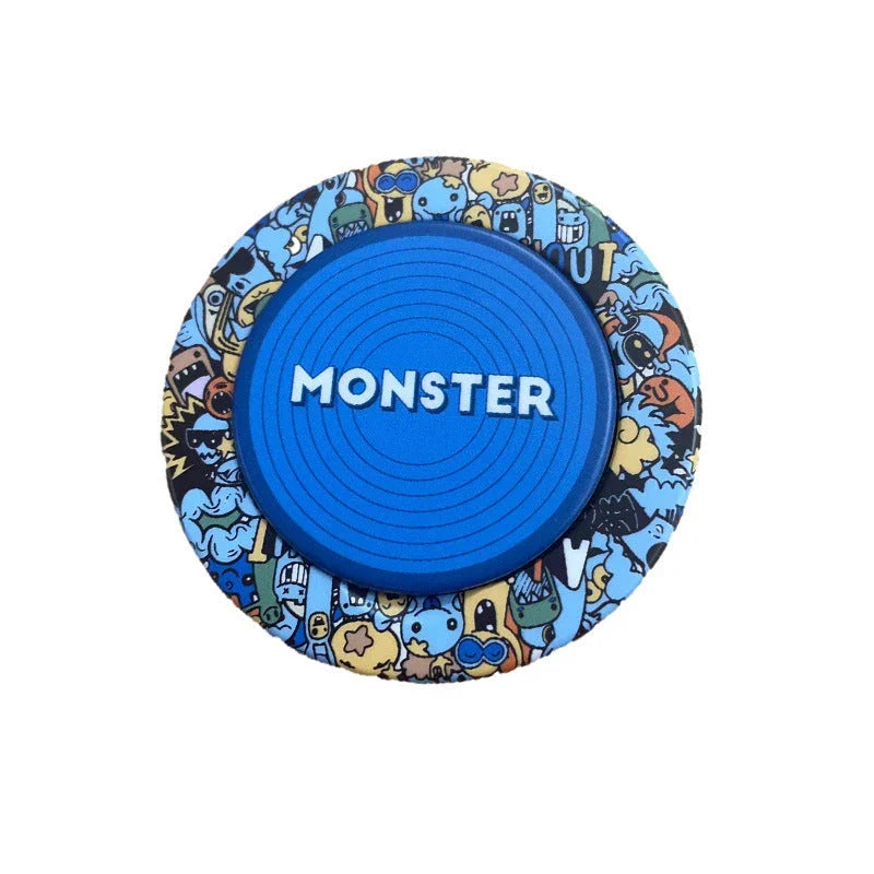Stylish magnetic phone holder in various colors and designs, including Fashion World, Red Little Devil, Yellow Little Devil, Blue Little Devil, Blue Little Monster, Red Star Ring, Blue Star Ring, Yellow Lightning Snake, and Blue Lightning Snake