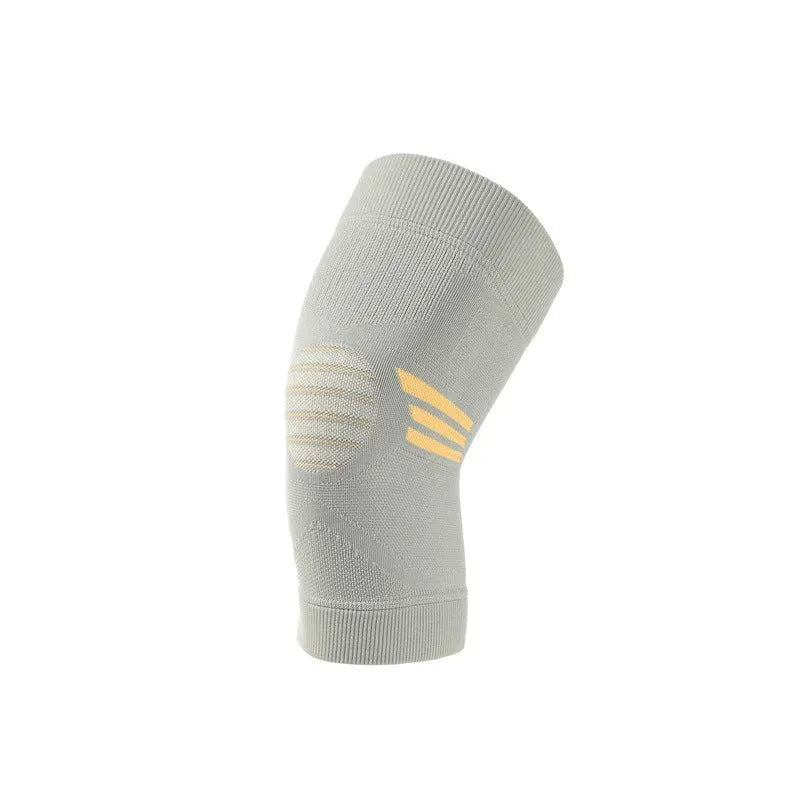 A pair of sports knee pads in a two-tone colour combination for aerobics and basketball.