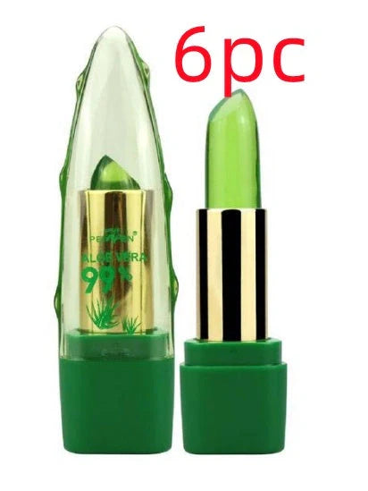 Aloe Vera Gel Color Changing Lipstick Gloss with personalized shade and deep hydration