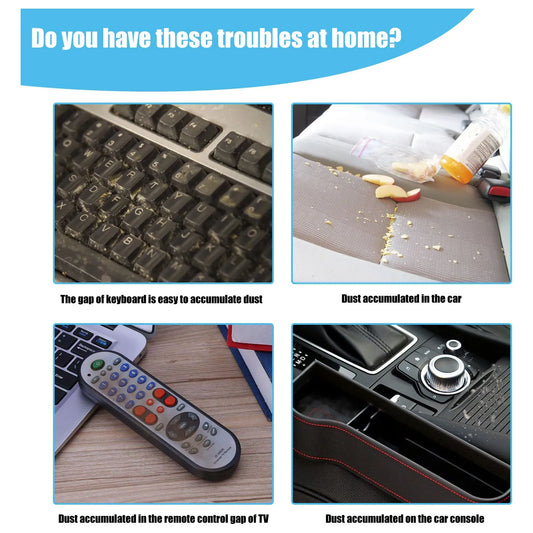 20g reusable car interior gap cleaning mud for dust removal from vents and electronics, 15cm by 10cm size