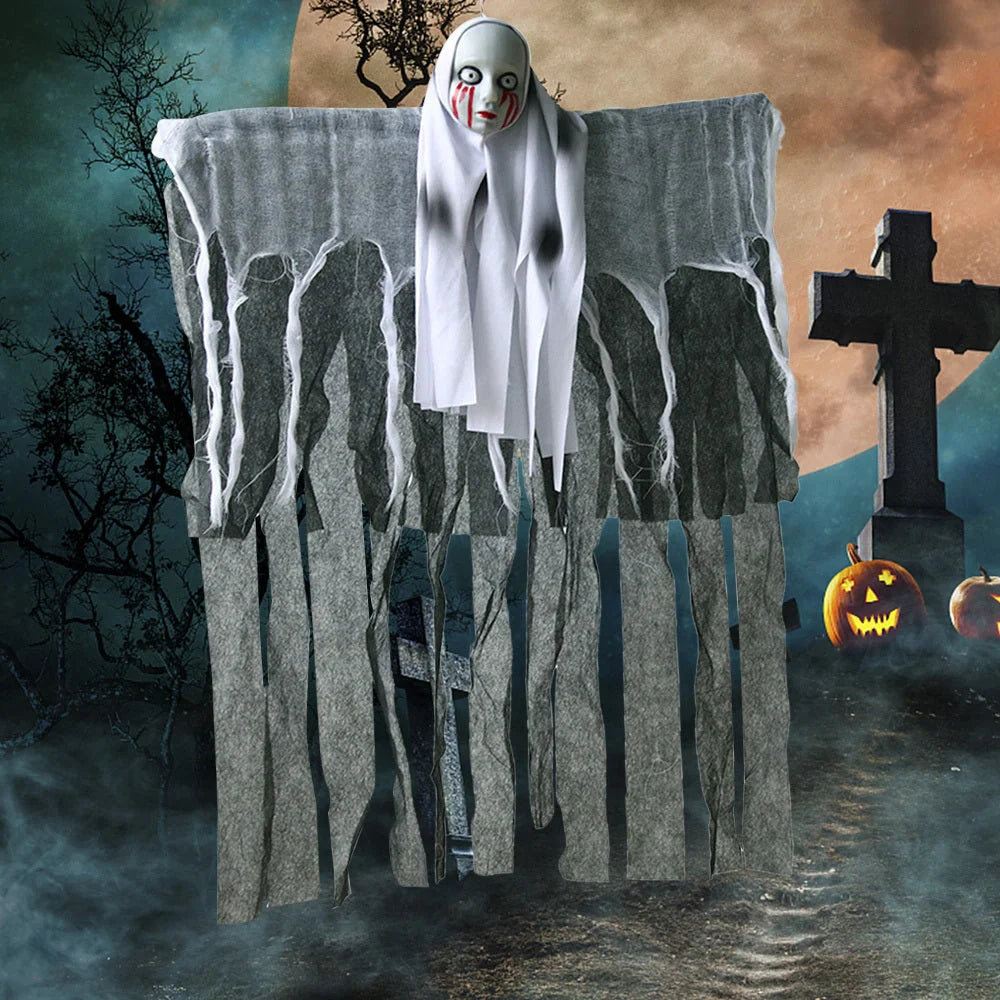 Halloween Skeleton Hanging Ghost Decor for Spooky Party Themes