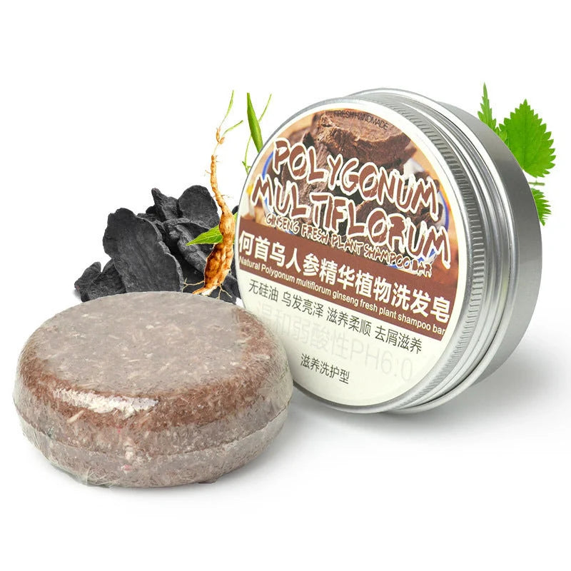 Ginger Essential Oil Soap for scalp nourishment and hair repair, 60g