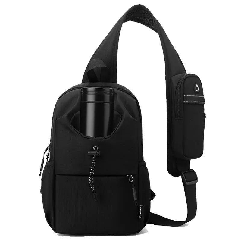 Waterproof oxford cloth kettle crossbody bag for travel in multiple colour options