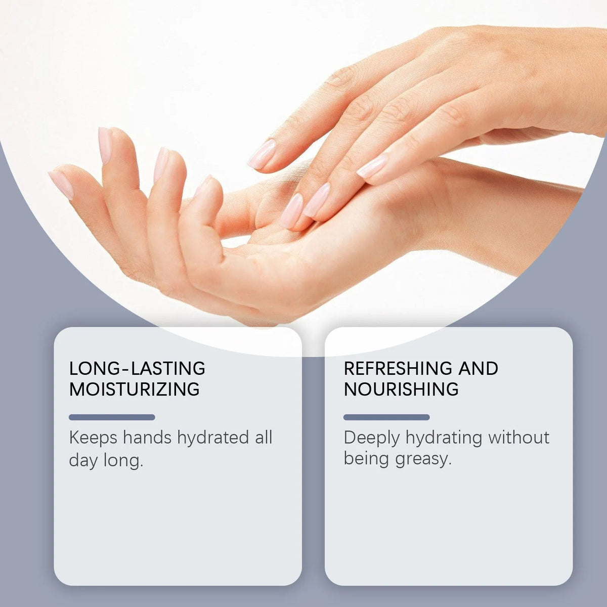 A single 30g tube of moisturising fragrance hand cream with hyaluronic acid.