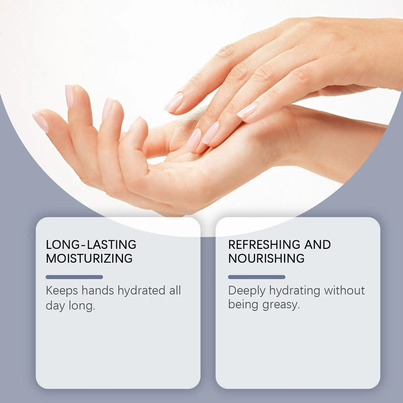 Moisturizing Hand Cream with Glycerin and Hyaluronic Acid in a 30g Tube for Fragrance-Enhanced Skin Hydration and Daily Use