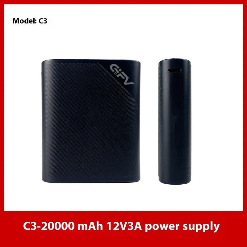 Power bank for heated clothing and mobile phones, 5000mAh to 20000mAh, 5V 7.4V 12V options, overcharge protection