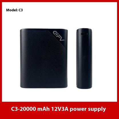 Power bank for heated clothing and mobile phones, 5000mAh to 20000mAh, 5V 7.4V 12V options, overcharge protection