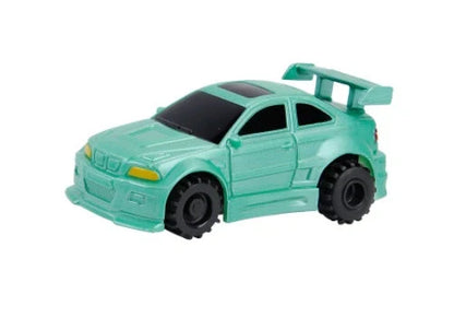 Interactive optical sensor pet toy robot following a black line on paper