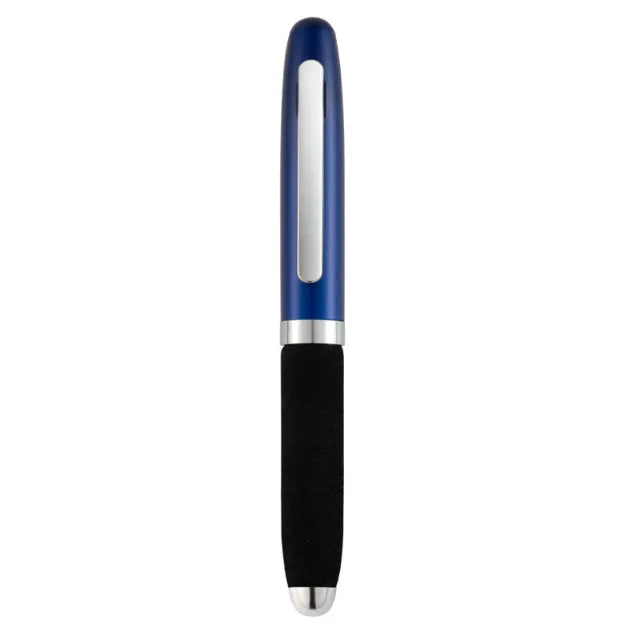 EVA Metal Cap Mini Ballpoint Pen with metal body, 112mm length, and 1.0mm tip in various refill colours