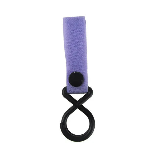 Nylon luggage velcro hook showing velcro closure and available in 18 different colours for bag identification