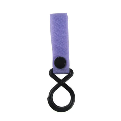 Nylon luggage velcro hook showing velcro closure and available in 18 different colours for bag identification