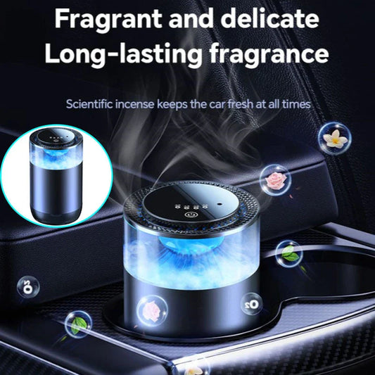 Stylish car diffuser air freshener with natural fragrance options for RVs, trucks, and sedans