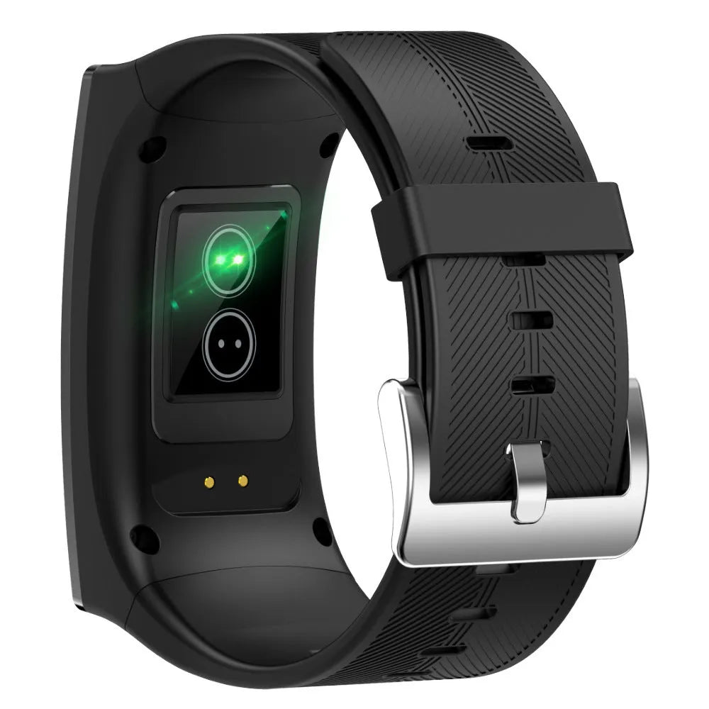 Bluetooth waterproof sports watch with 1.91-inch screen and silicone wristband for health monitoring
