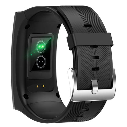 Bluetooth waterproof sports watch with 1.91-inch screen and silicone wristband for health monitoring