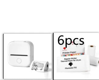 Portable Thermal Label Printer with Bluetooth Connectivity for Home, Office, and Small Business Organization