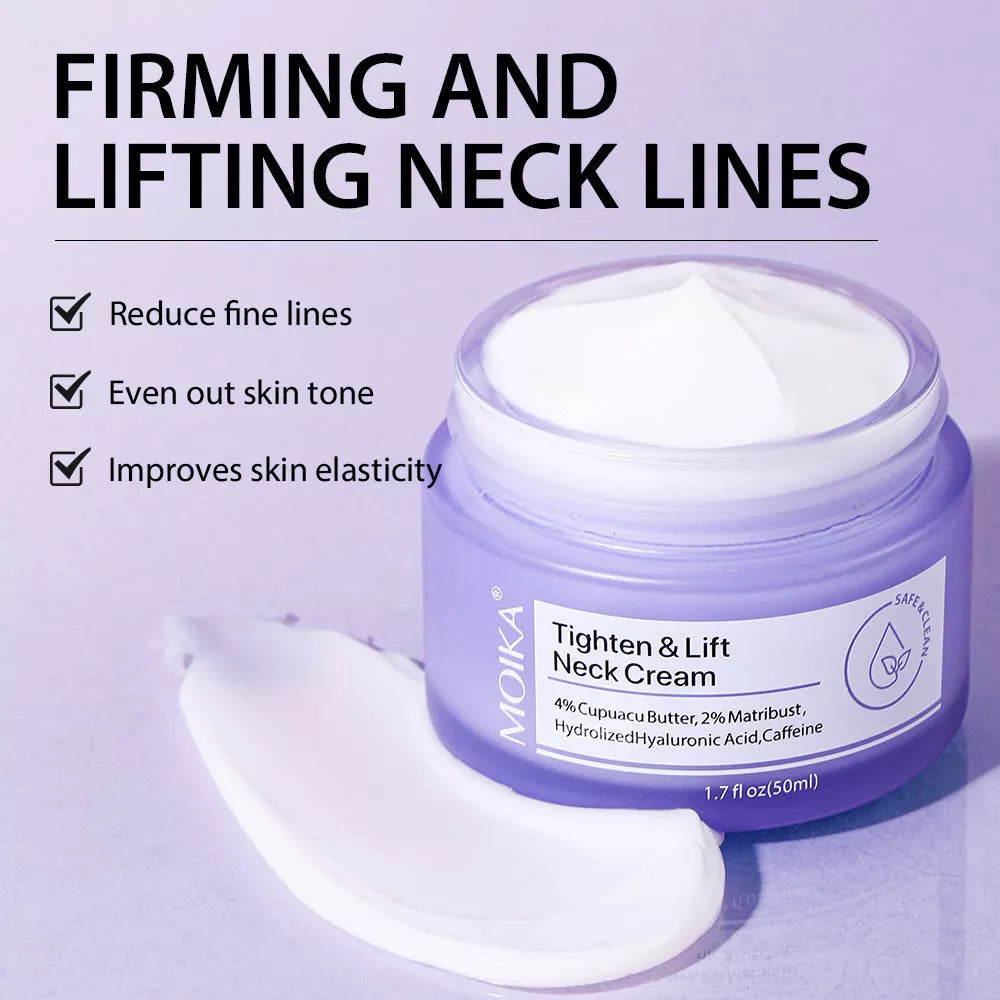 Neck Firming Cream for wrinkle reduction and skin tightening, 50g