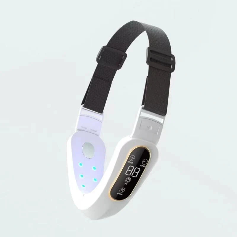 Microcurrent Face Massager with EMS and LED Therapy for facial slimming and skin rejuvenation