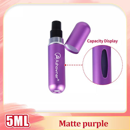 Mini Portable Perfume Bottle Spray in various colors and sizes for on-the-go fragrance