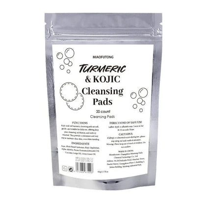 Luxurious Turmeric Cleansing Pads for Deep Pore Purification and Radiant Skin