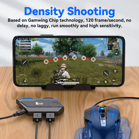 Gamwing Jiaying MIX SE ELITE Pro Chicken Throne keyboard and mouse converter for mobile gaming