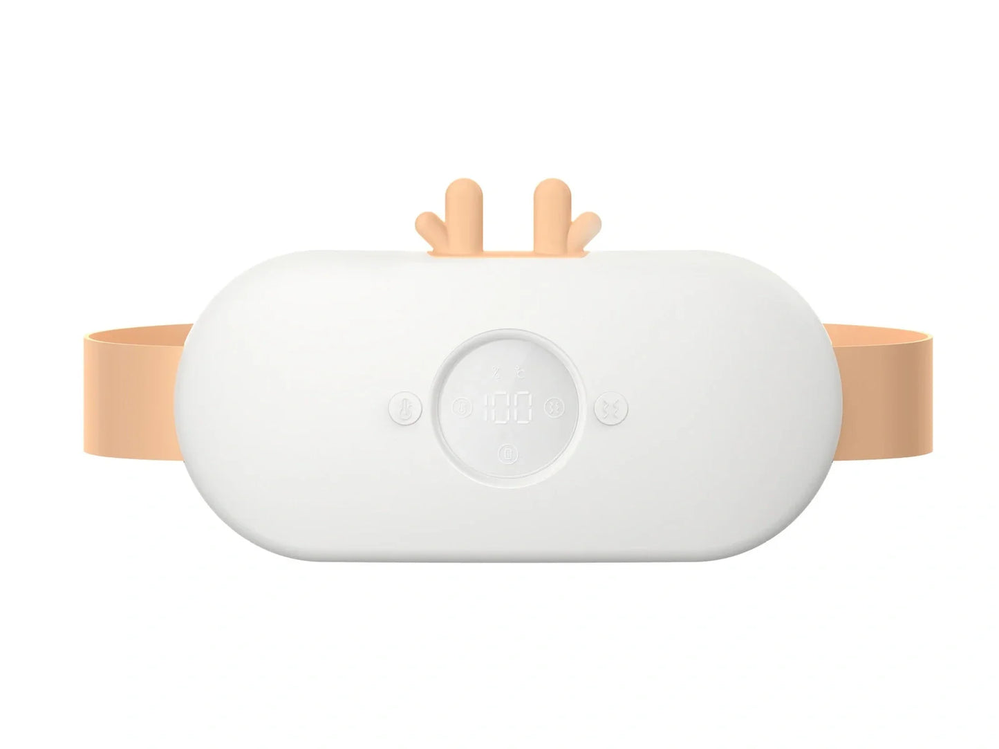 Nuan M32 pink heating belt for menstrual cramps, 176x112x32mm with USB cable and 3-gear control