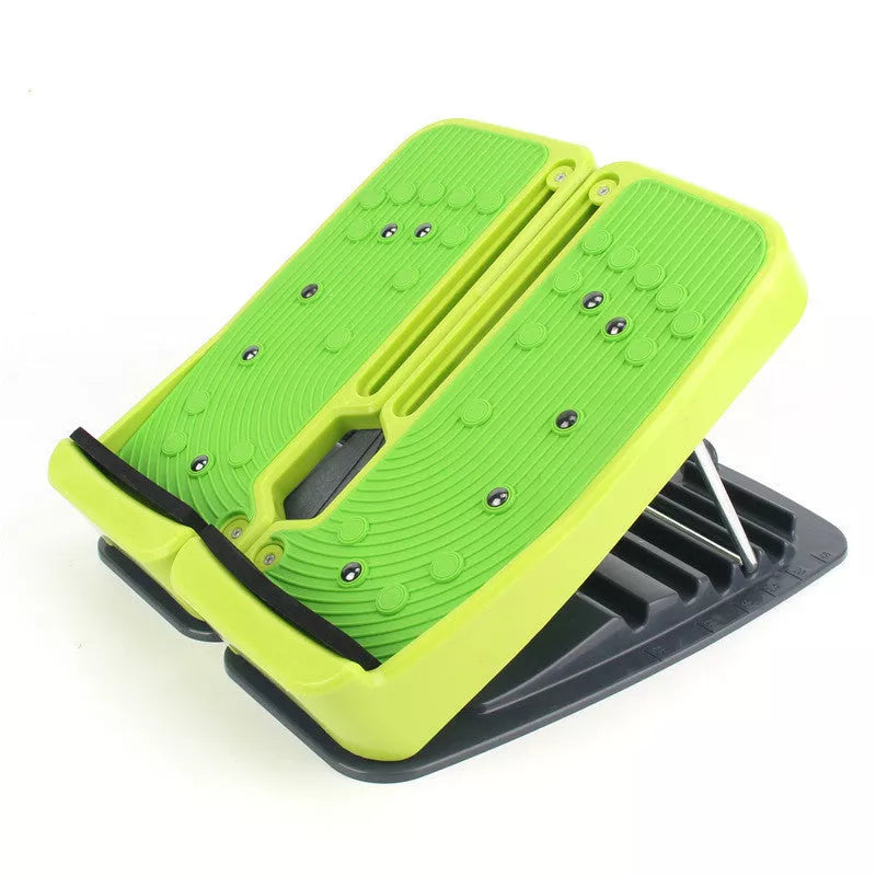 Multifunctional lacing plate for fitness and massage in various colors