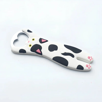 Animal-shaped bottle opener with alloy construction measuring 135mm long by 50mm wide