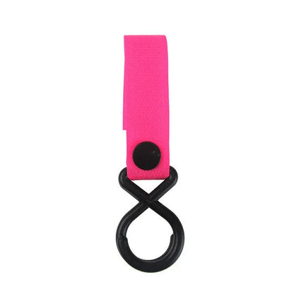 Nylon luggage velcro hook showing velcro closure and available in 18 different colours for bag identification