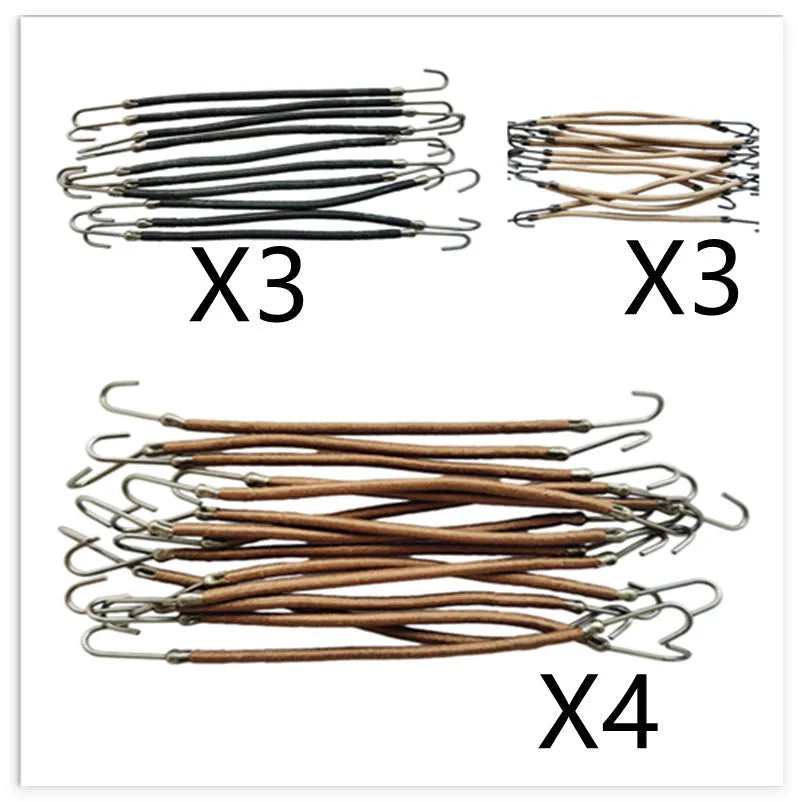 Wig double hook hair tool in solid colour for wig styling and attachment
