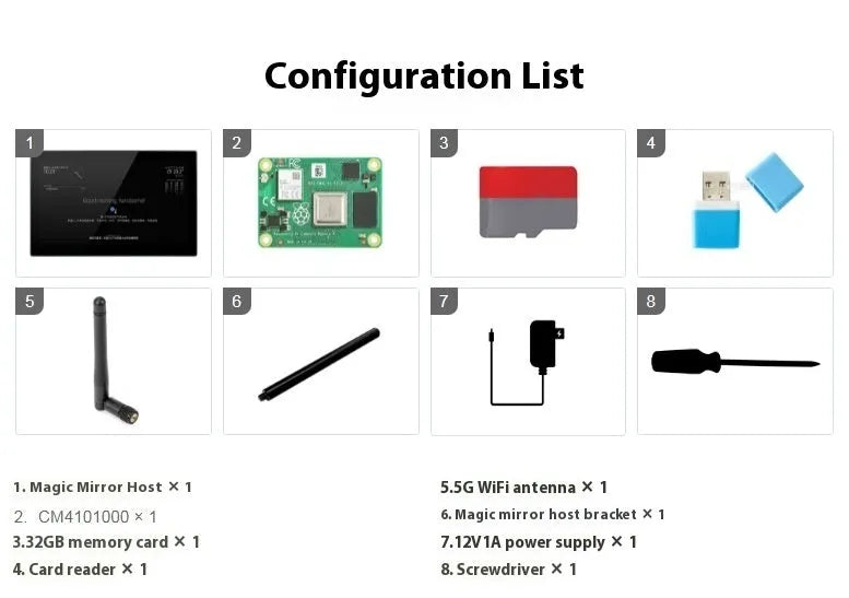 13.3-inch integrated computer voice assistant touch display with ABS housing and 12V power input