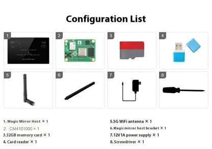 13.3-inch integrated computer voice assistant touch display with ABS housing and 12V power input