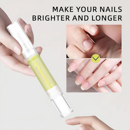 3ml nail growth treatment oil bottle for wash-free nail care application