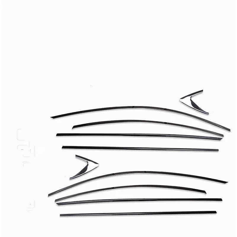 Stainless steel black titanium window trim strip with 0.5mm thickness for window moulding