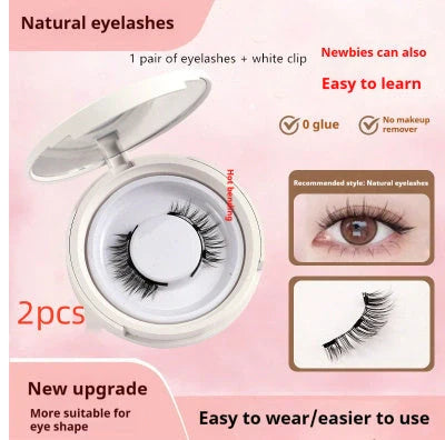 Magnetic Suction False Eyelashes in various styles and options for customizable glamour
