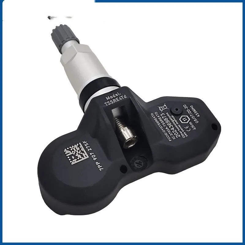 Black Audi tyre pressure monitoring sensor TPMS replacement unit